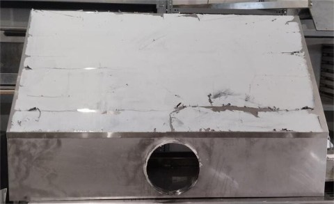 Φούσκα Τοίχου Ανοξείδωτη 150x90x60 Μεταχειρισμένη